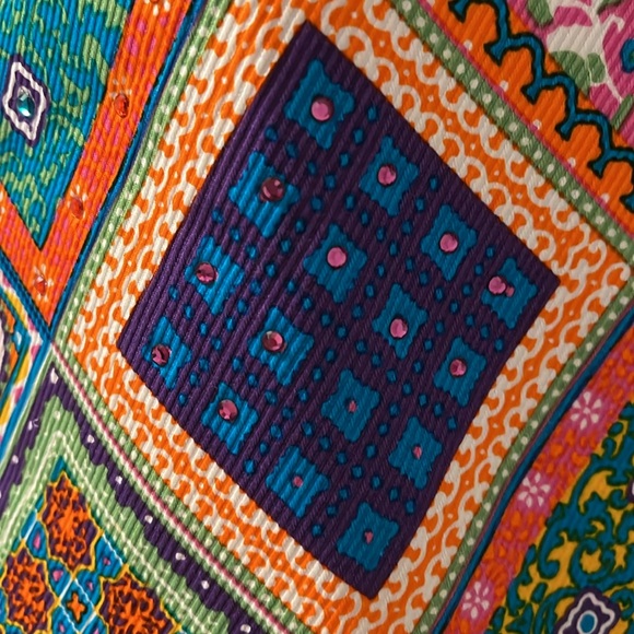 David Meister Jewel Embellished Skirt - Picture 6 of 14